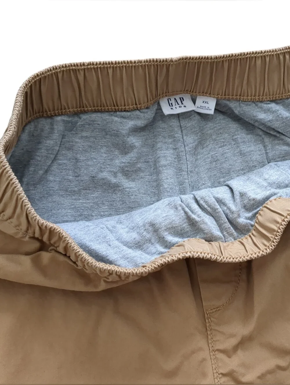 Big Boys GAP Kids Fully Lined Khaki Pull On Pants (Size XXL)